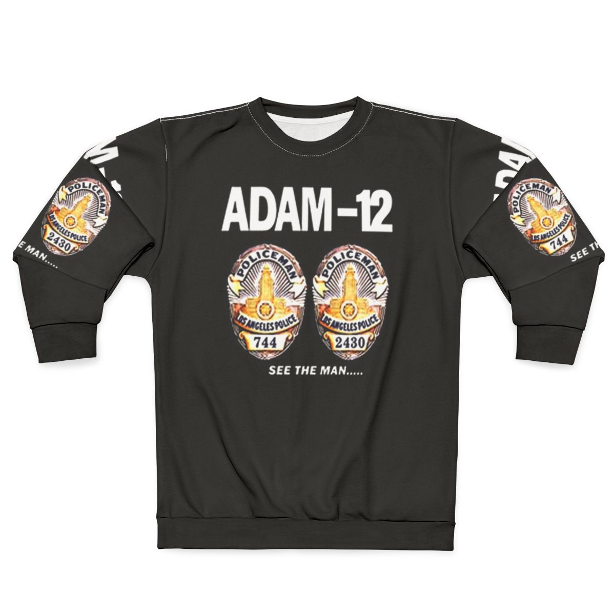Adam 12 TV Series 70s Retro Sweatshirt