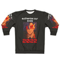 Anime-inspired "Sk8 the Infinity" graphic sweatshirt