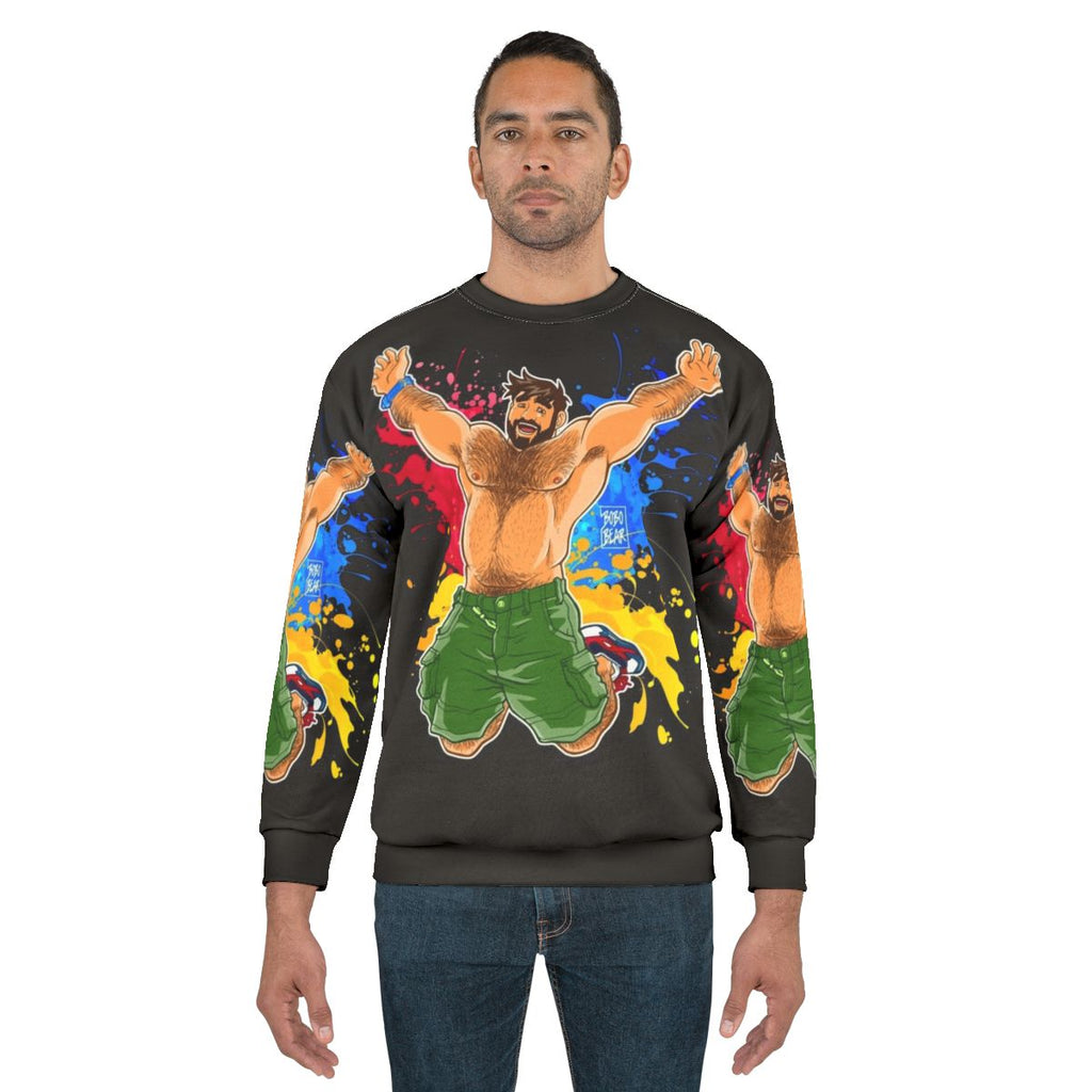 Bobo Bear Summer Sweatshirt for Gay Pride