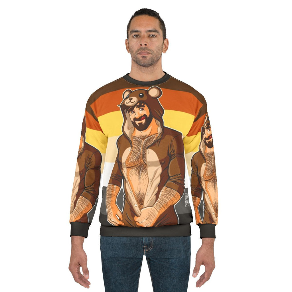 Adam Likes Teddy Bears Bear Pride Sweatshirt - Gay Pride Apparel