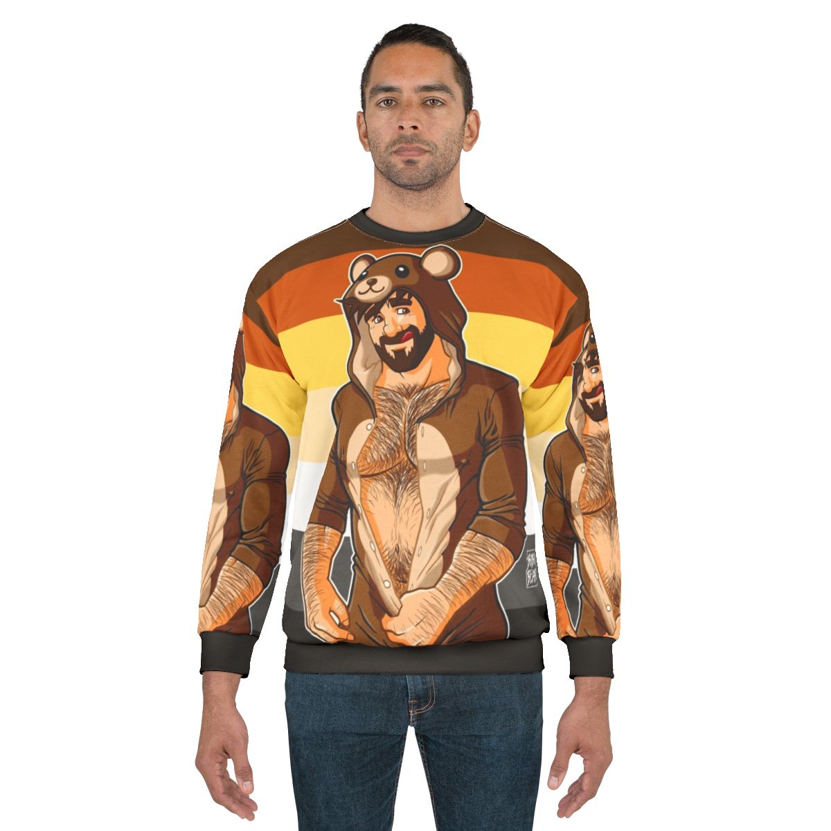 Adam Likes Teddy Bears Bear Pride Sweatshirt - Gay Pride Apparel