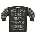 Encoded Adapt Or Die Sweatshirt for Science Enthusiasts