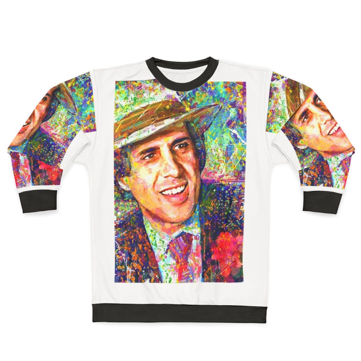 Adriano Celentano Impressionist Dream Sweatshirt