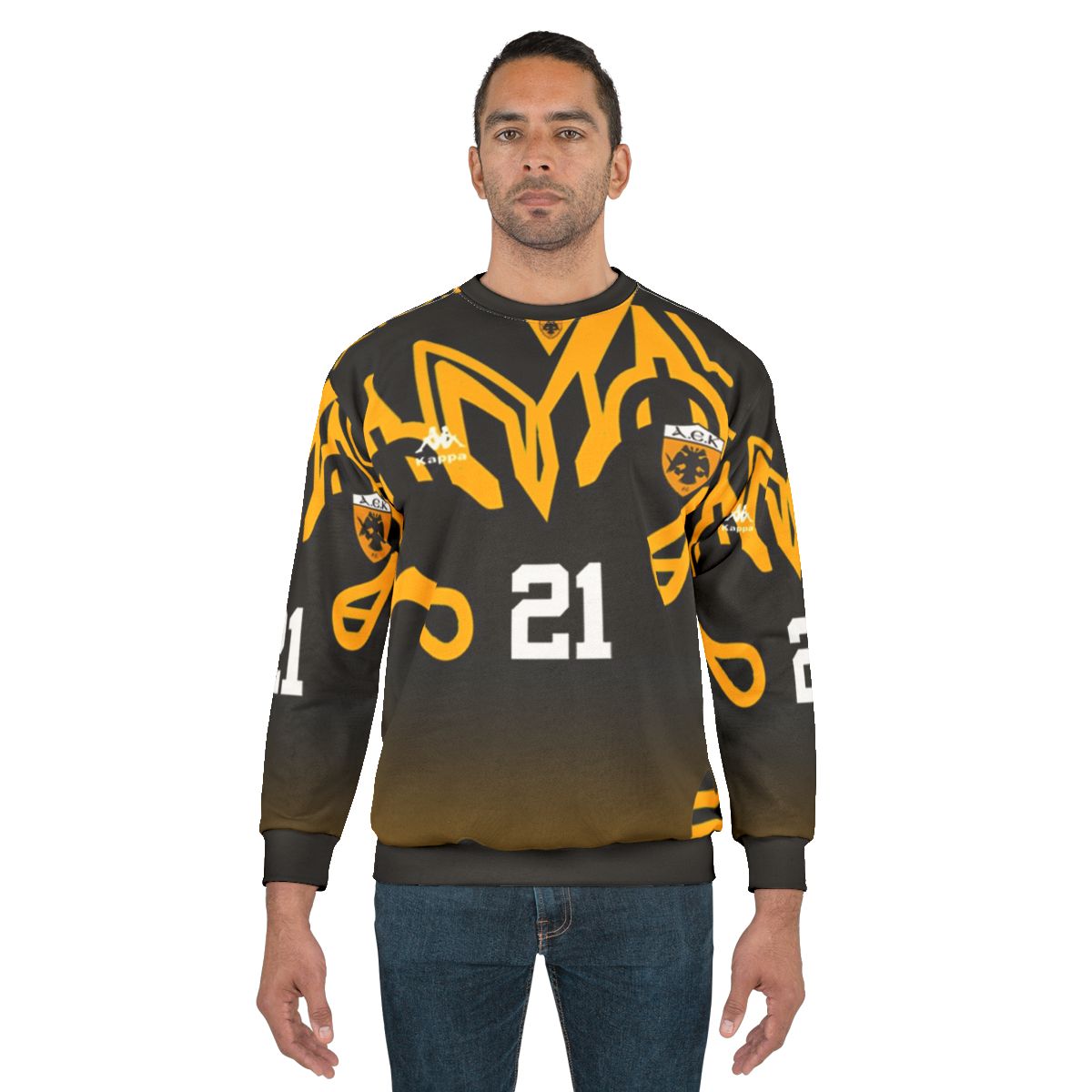 Retro 1997 AEK Athens Football Sweatshirt