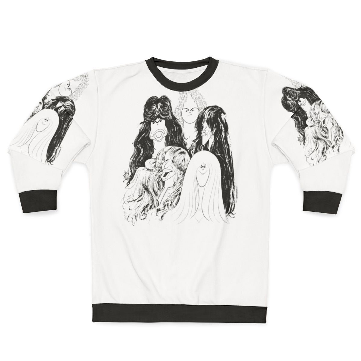 Aerosmith Draw The Line Rock Band Sweatshirt