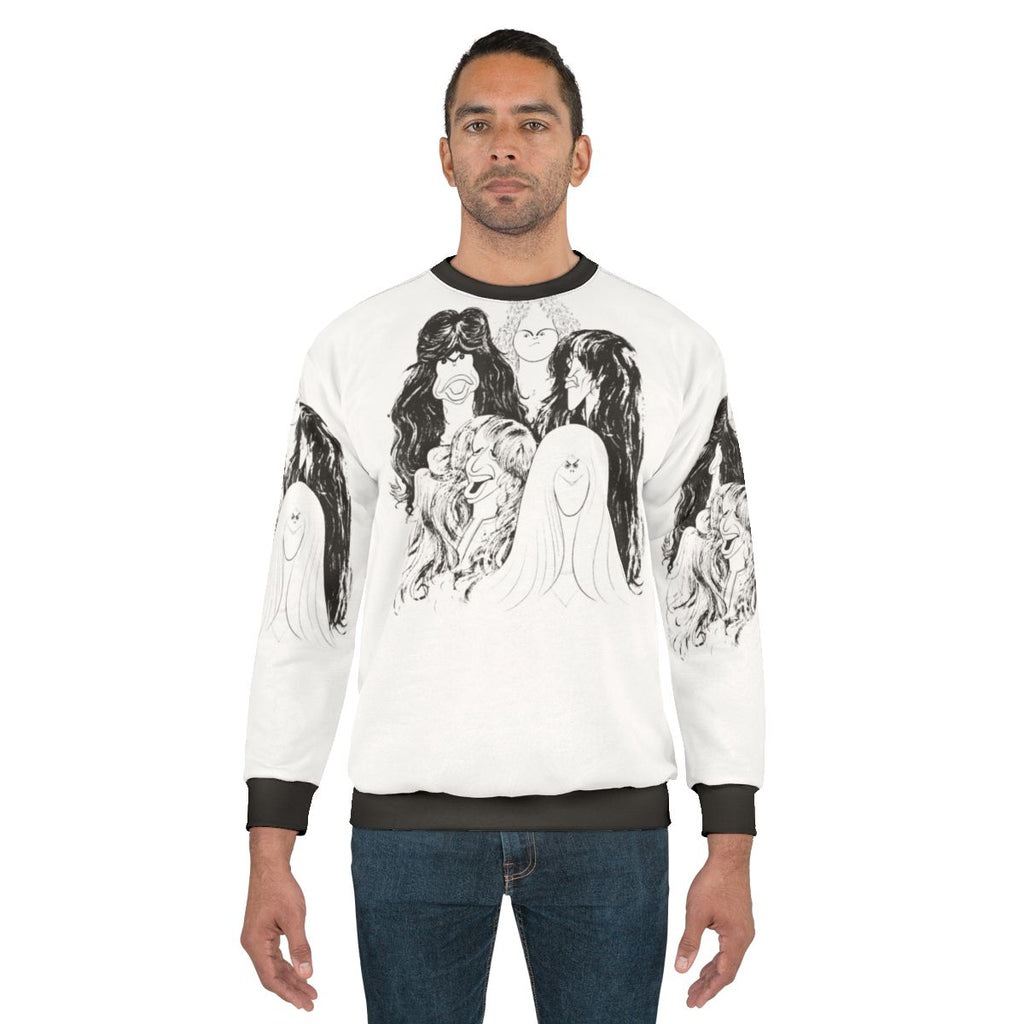 Aerosmith Draw The Line Rock Band Sweatshirt