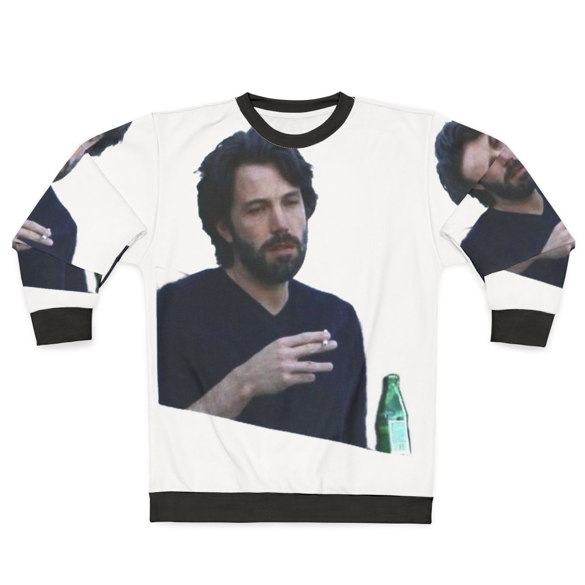 Ben Affleck meme sweatshirt with a stylish and aesthetic design