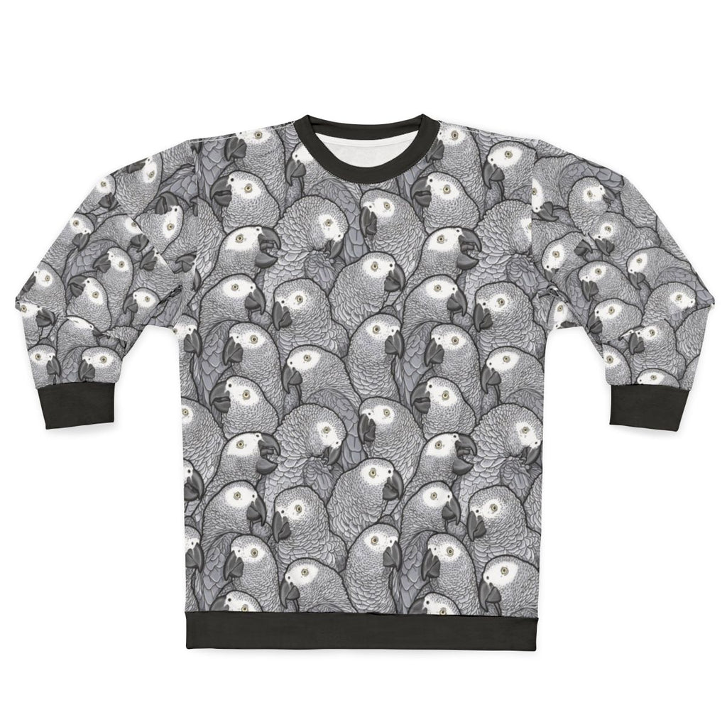 African Grey Parrot Sweatshirt