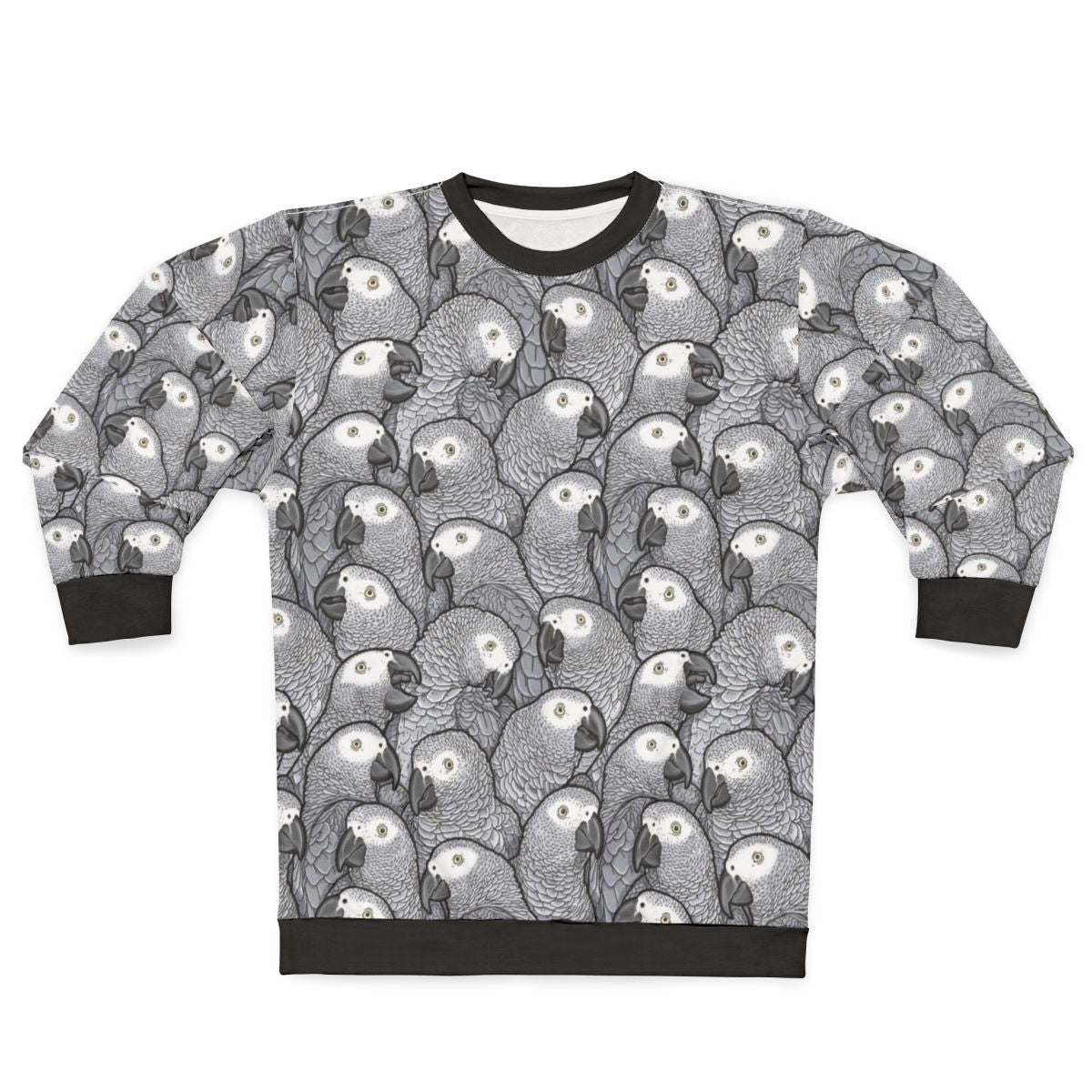 African Grey Parrot Sweatshirt