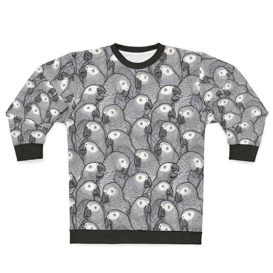 African Grey Parrot Sweatshirt