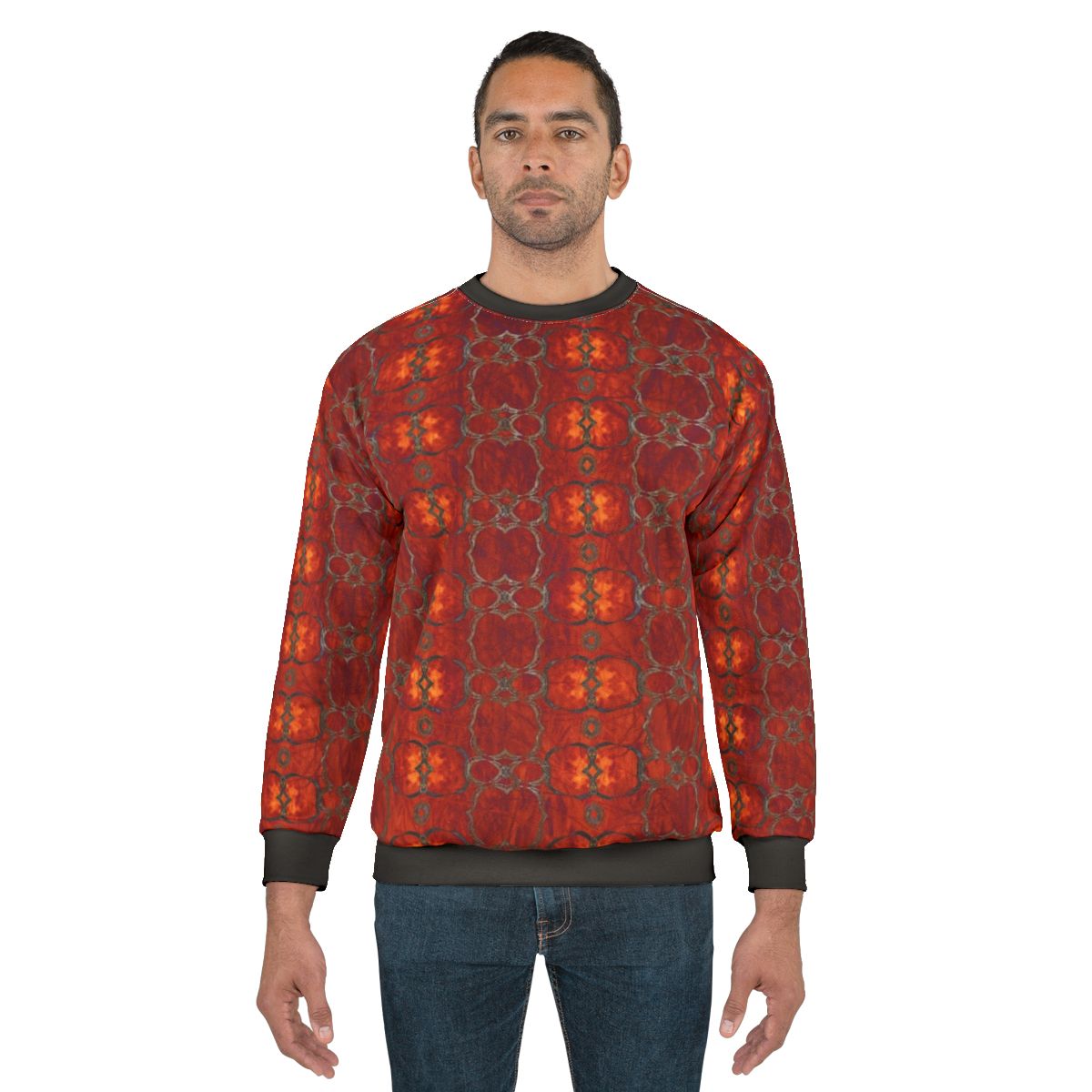 Bold African Tribal Pattern Sweatshirt
