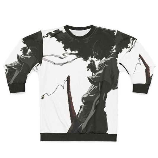 Afro Samurai Anime Inspired Graphic Sweatshirt