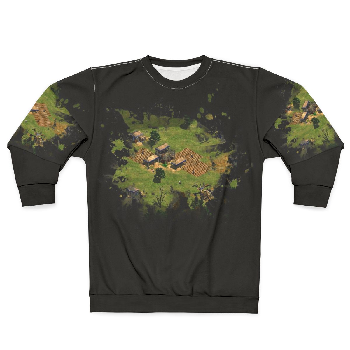 Age of Empires gaming sweatshirt with vintage video game design