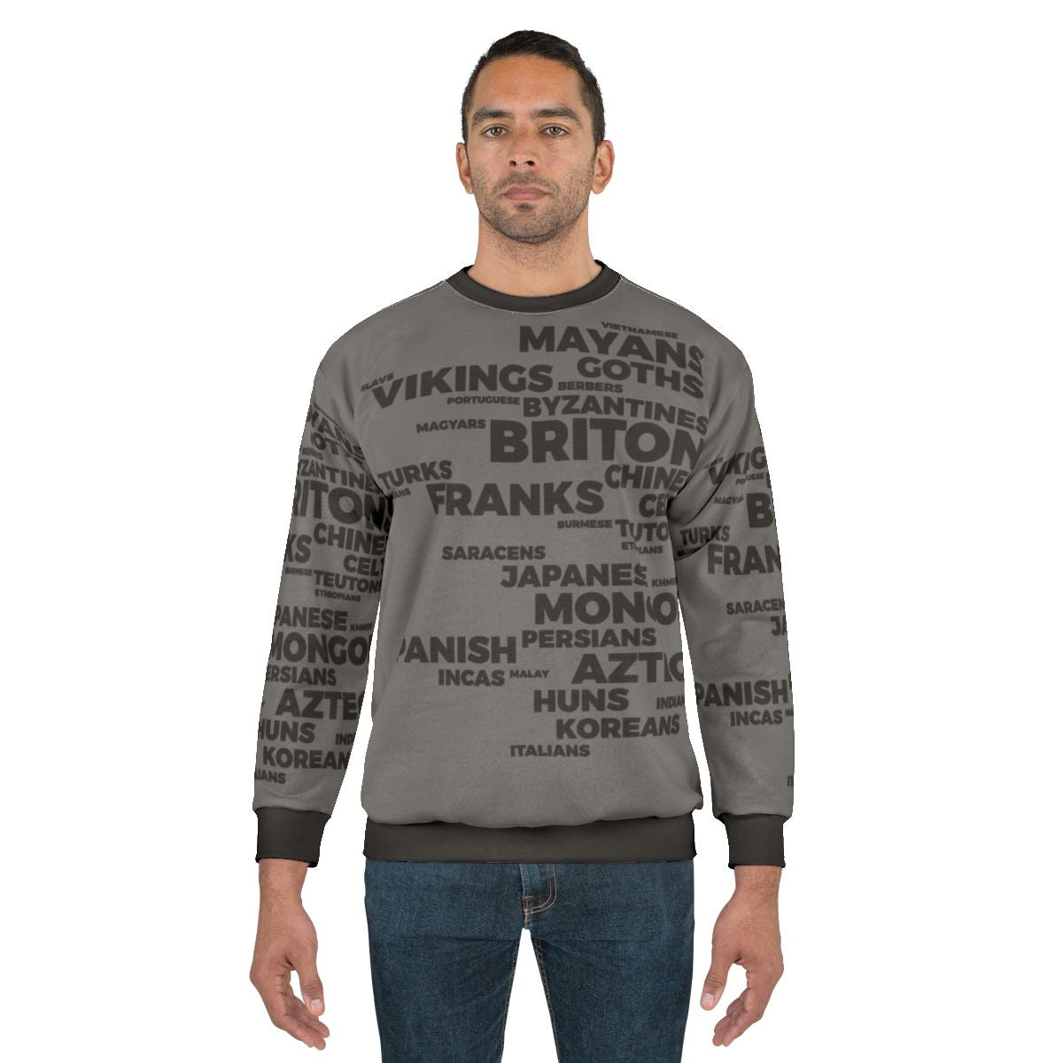 Age Of Empires World Sweatshirt - Vintage Gaming Apparel