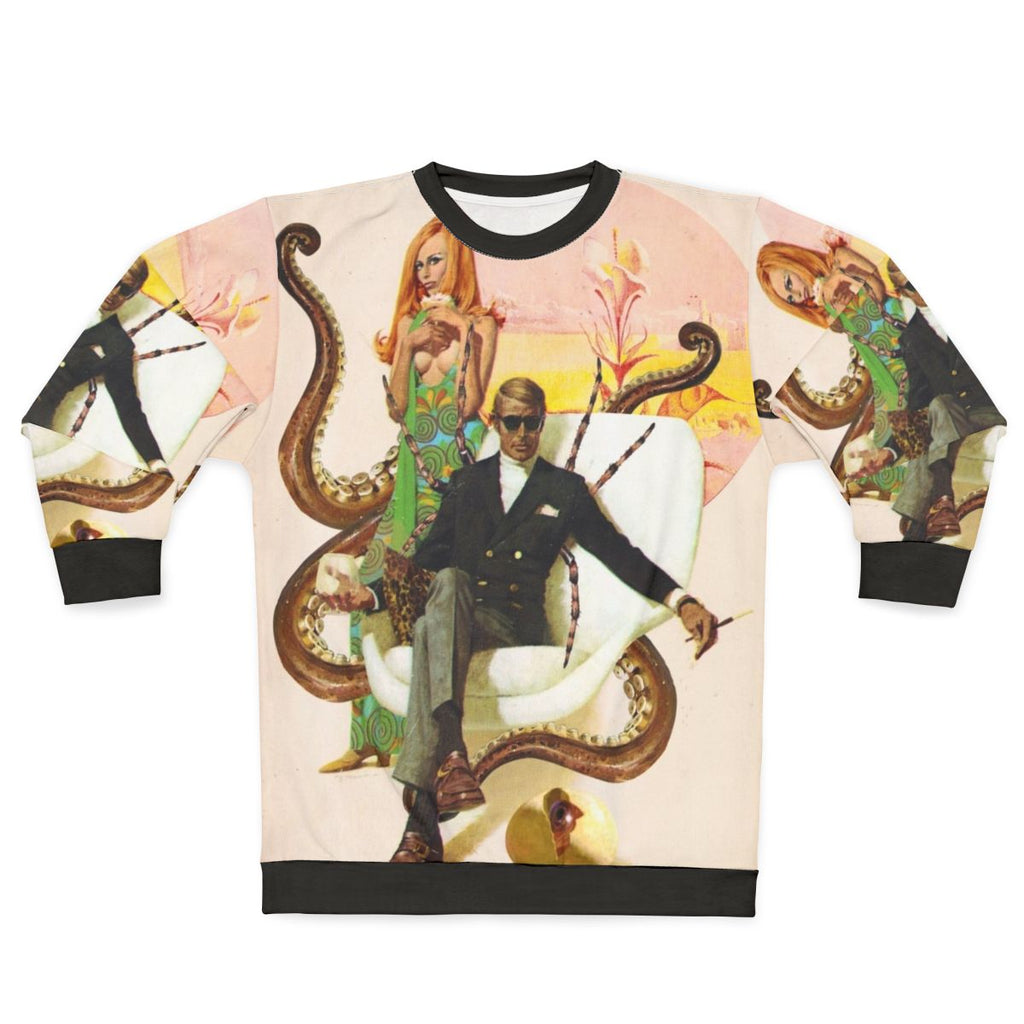 Pulp art inspired Agent Lovecraft sweatshirt