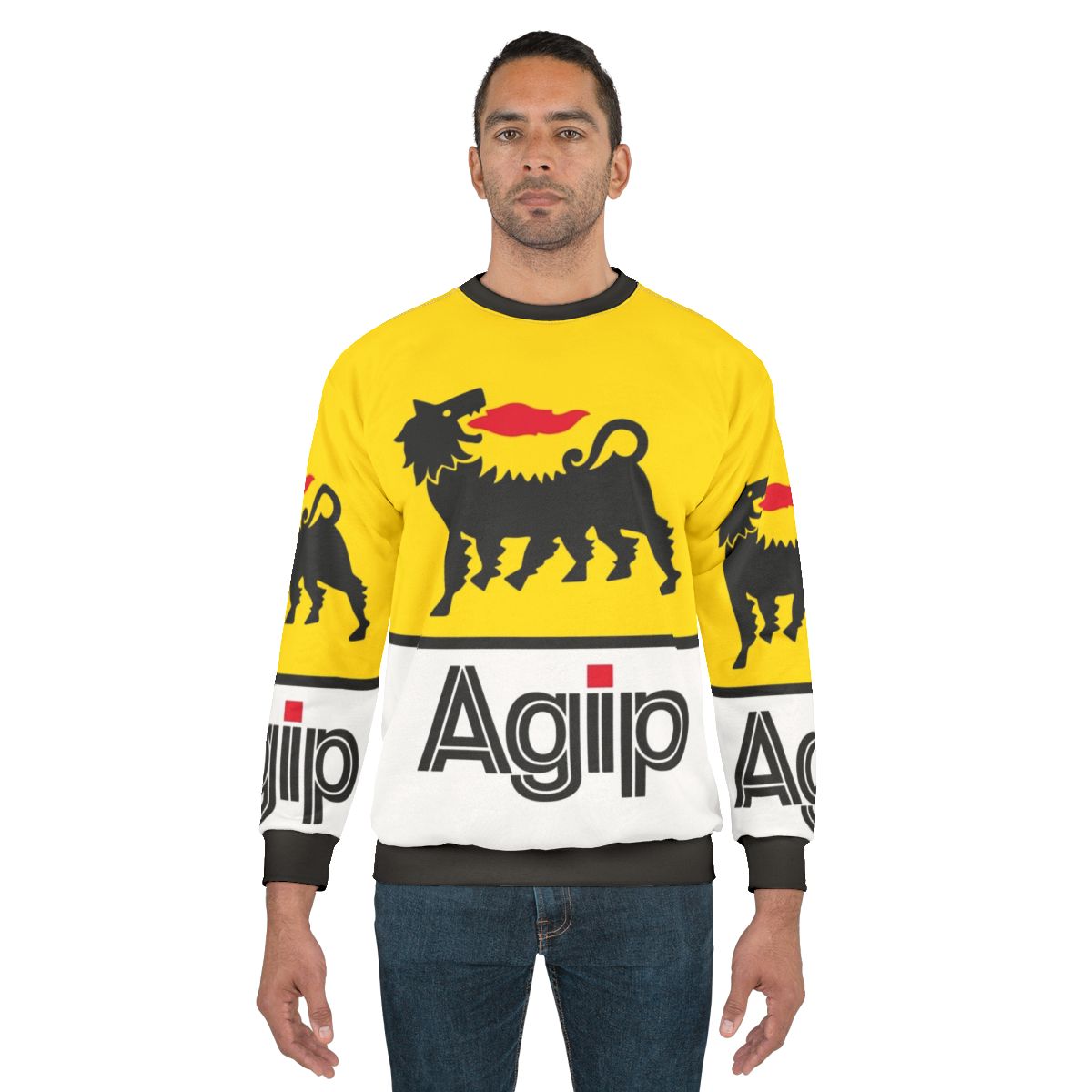 Agip Lubricants Logo 1968-1998 Vintage Sweatshirt
