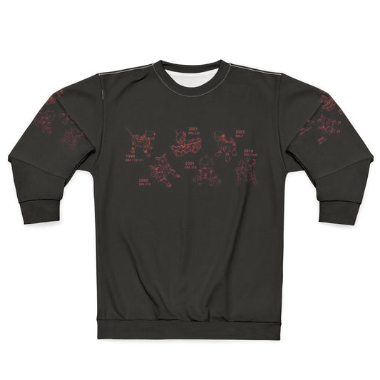 Aibo Robot Dog Sunset Sweatshirt