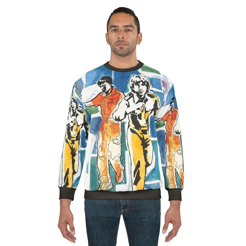Air Moon Safari Sweatshirt for Vintage Music Fans