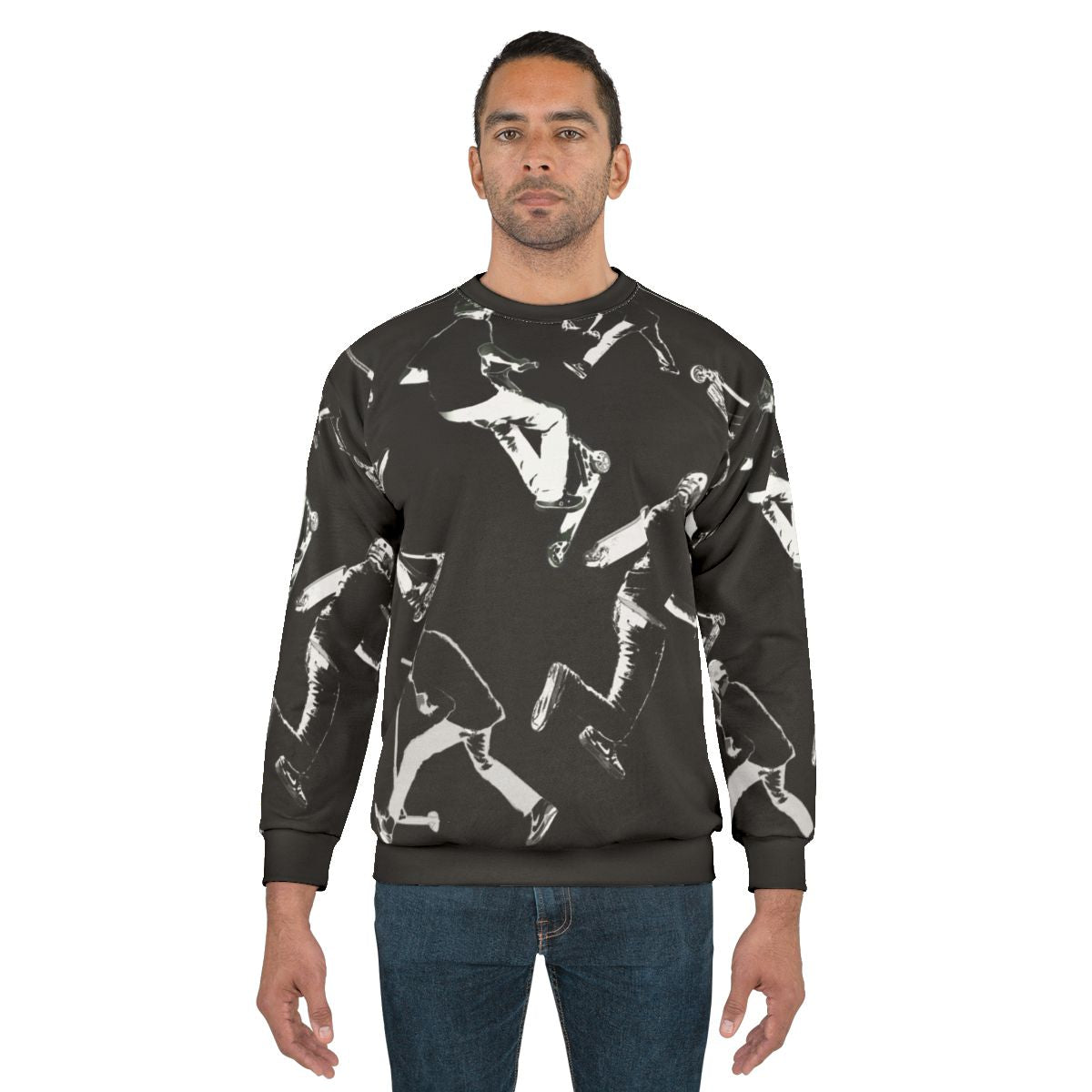 Airtime stunt scooter sweatshirt featuring extreme sports graphics