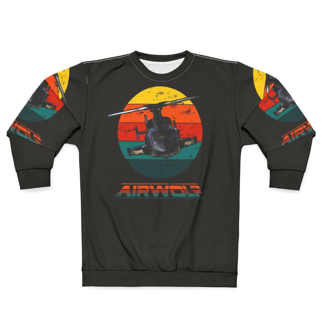 Airwolf 80s Retro Classic TV Series Sweatshirt