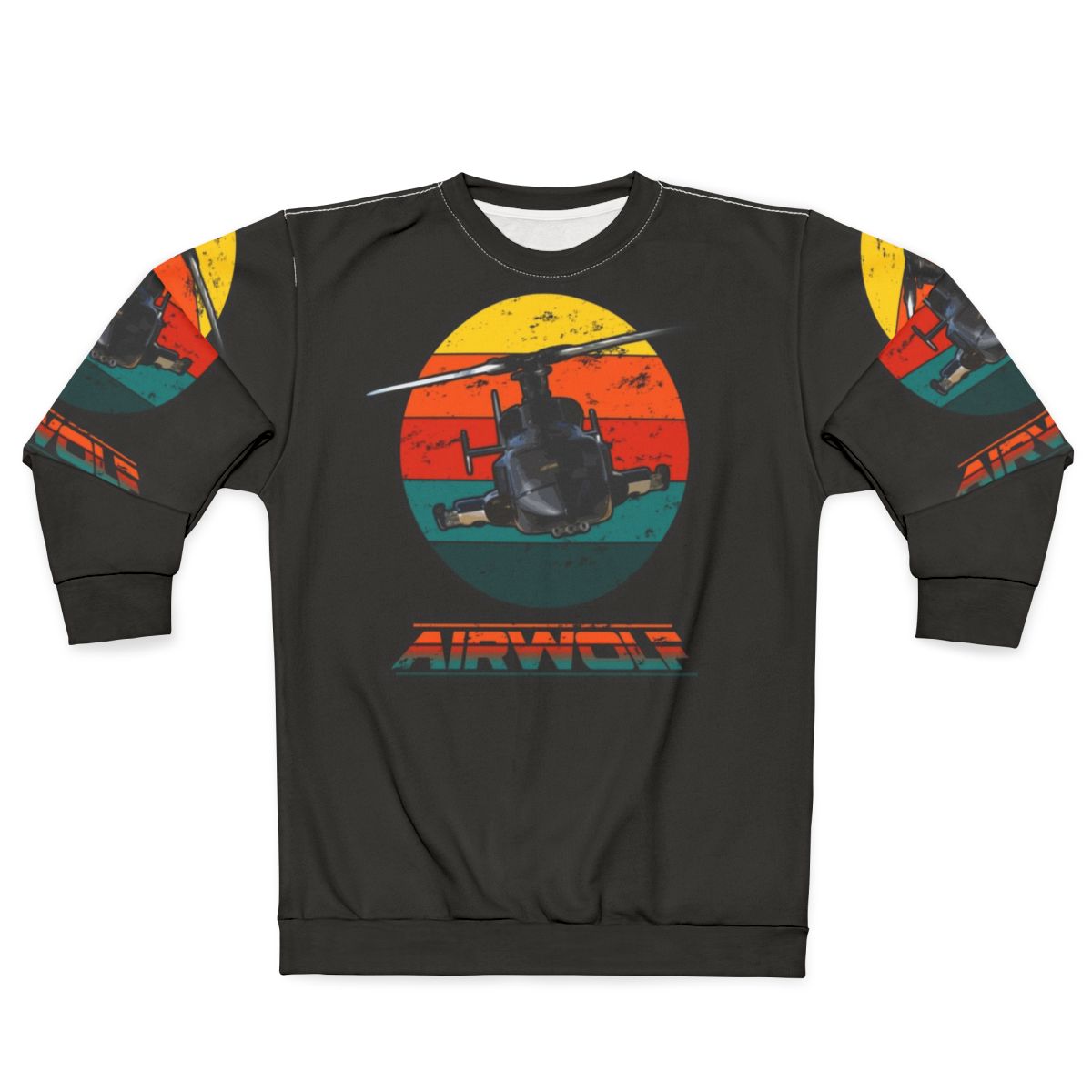 Airwolf 80s Retro Classic TV Series Sweatshirt