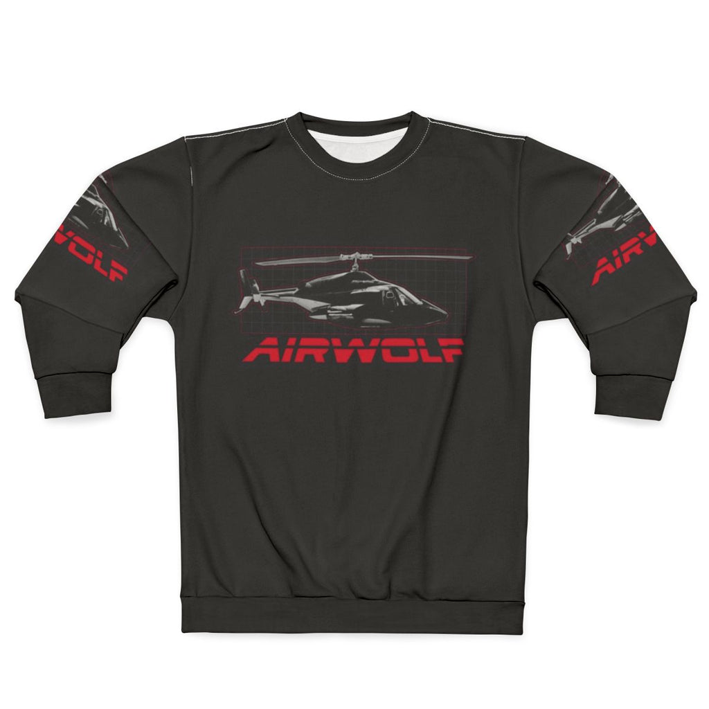 Airwolf Sweatshirt - Retro 80s TV Series Inspired Clothing