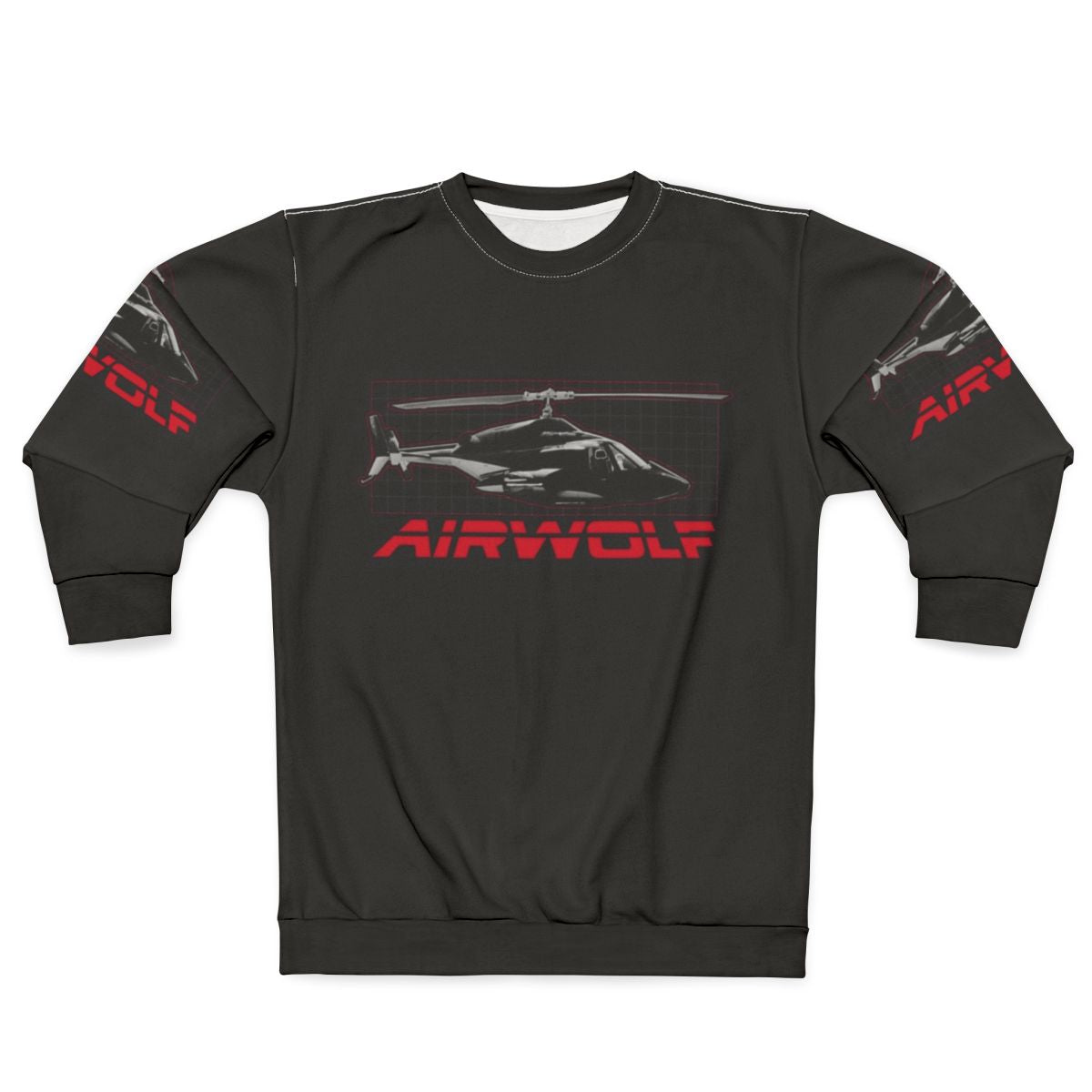 Airwolf Sweatshirt - Retro 80s TV Series Inspired Clothing