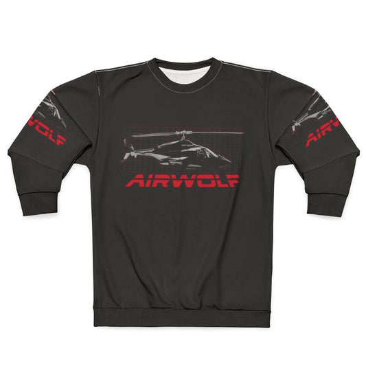 Airwolf Sweatshirt - Retro 80s TV Series Inspired Clothing
