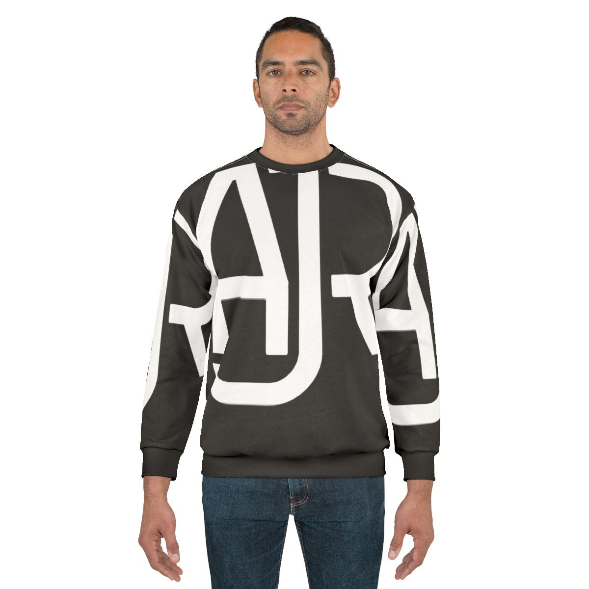 AJR White Logo Classic Sweatshirt