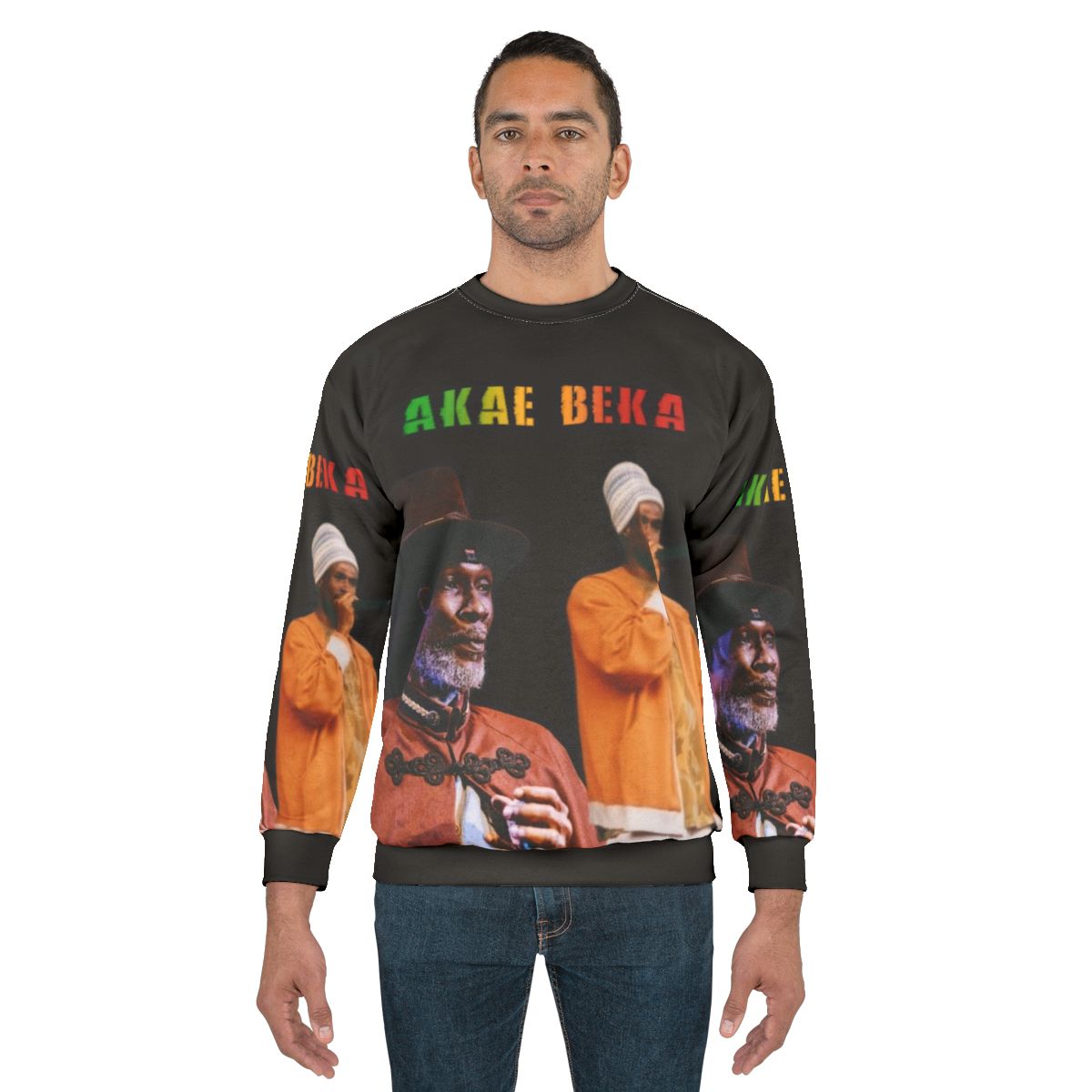 Akae Got Midnite Sweatshirt - Reggae Clothing for Rastafarians