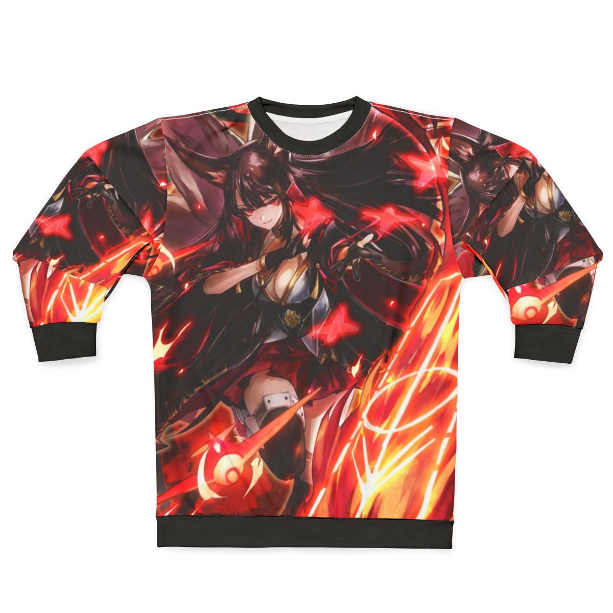 Akagi Azur Lane anime kitsune waifu sweatshirt