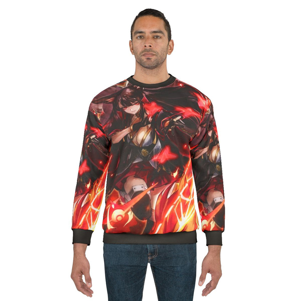 Akagi Azur Lane anime kitsune waifu sweatshirt