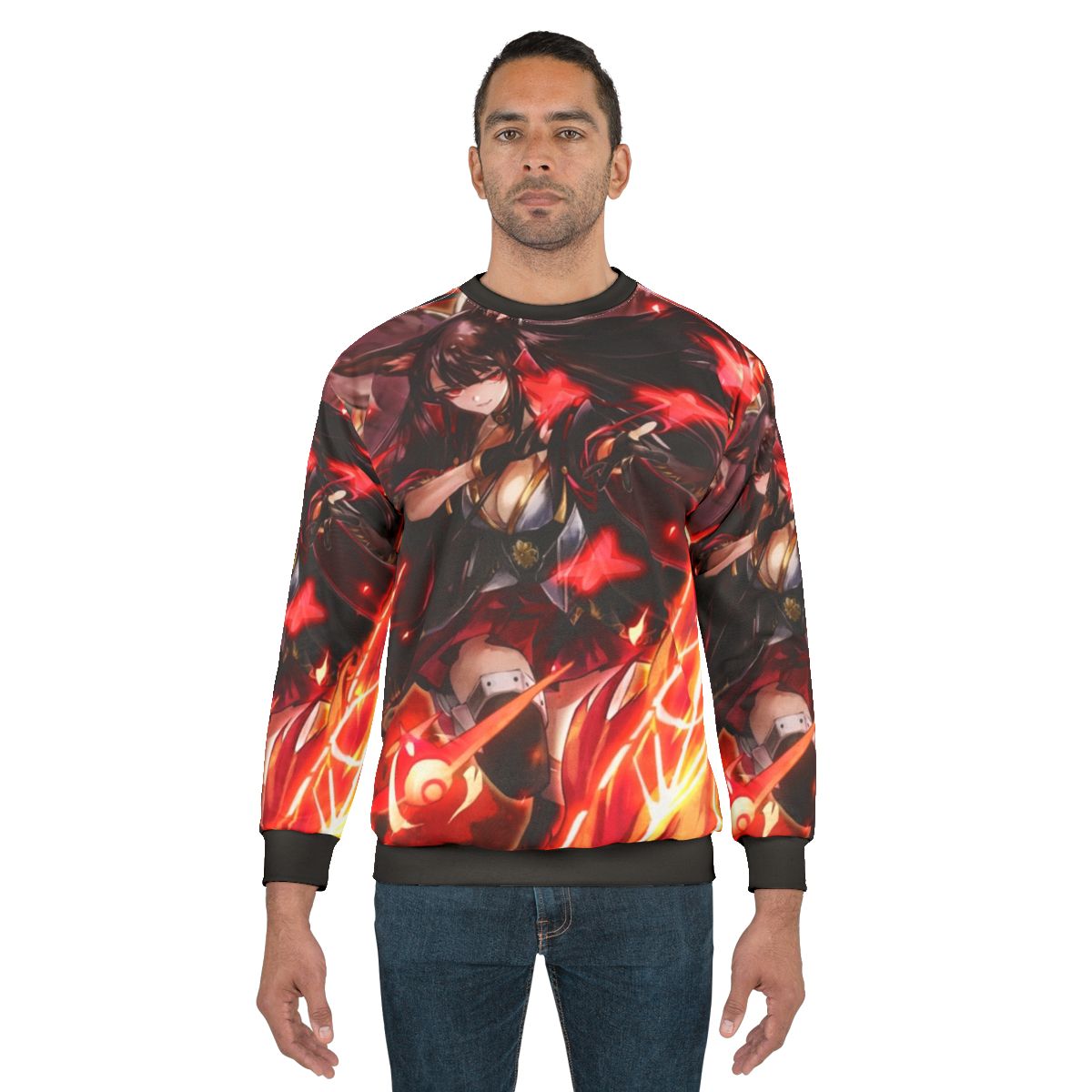 Akagi Azur Lane anime kitsune waifu sweatshirt