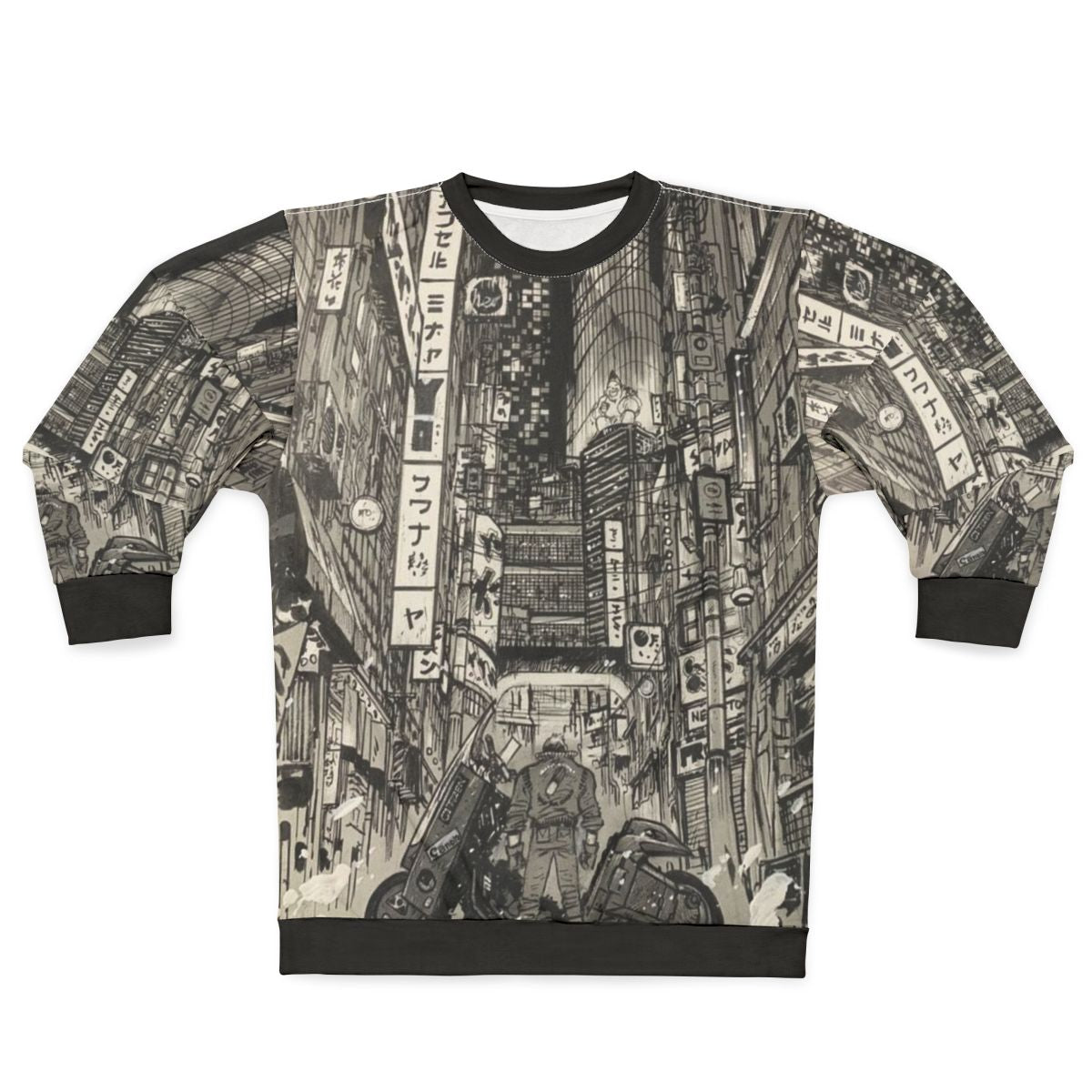 Akira cyberpunk inspired sweatshirt