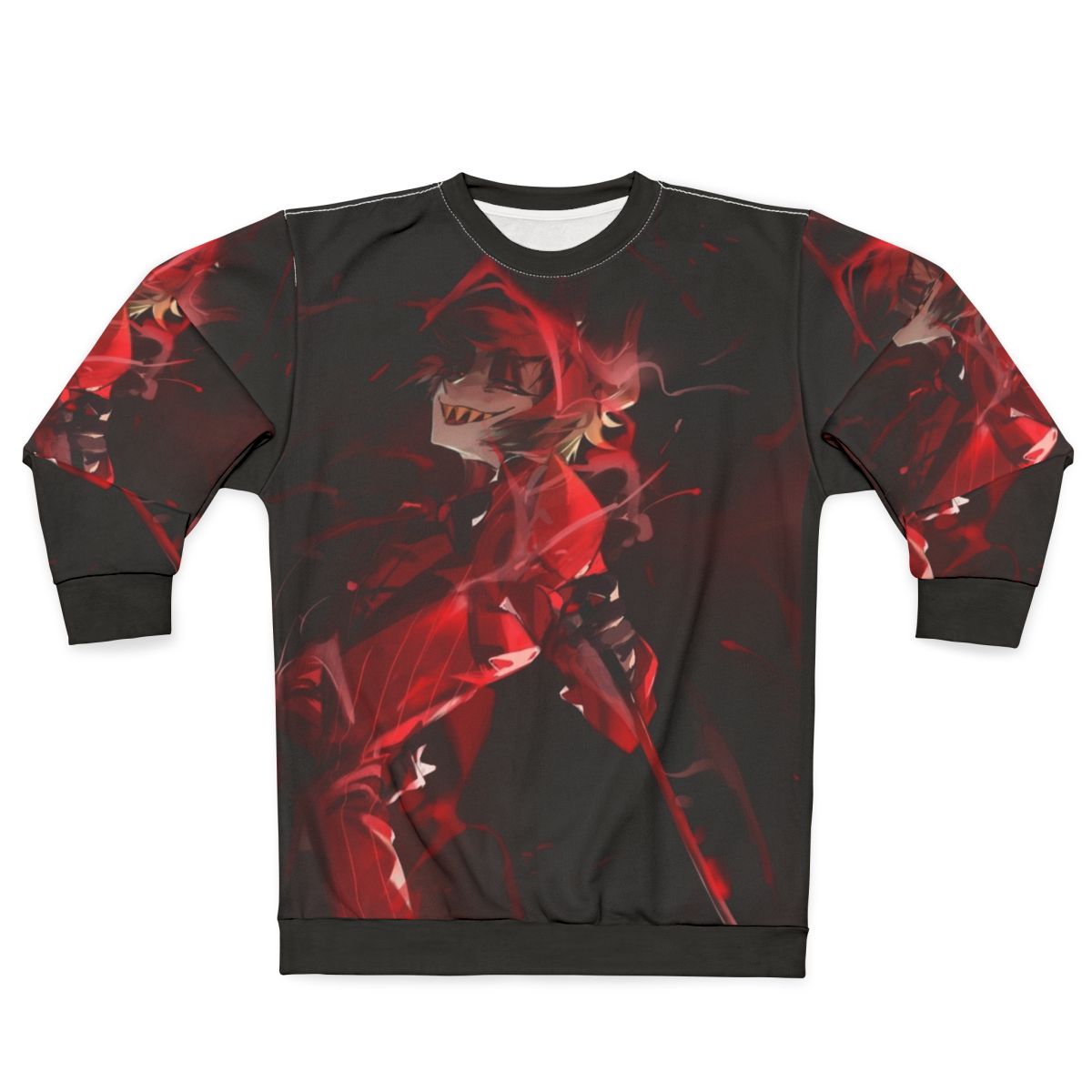 Alastor Hazbin Hotel Sweatshirt - Anime Inspired TV Show Merchandise