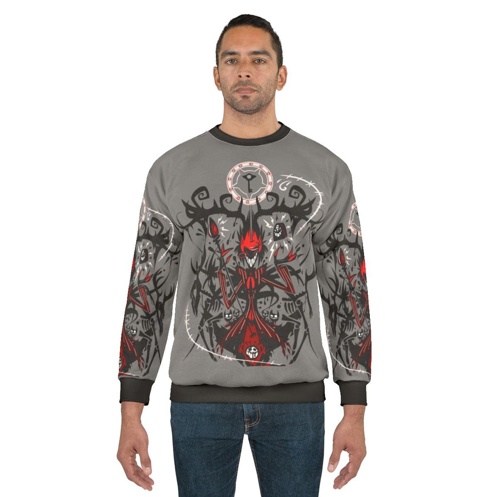 Hazbin Hotel Alastor Inspired Sweatshirt