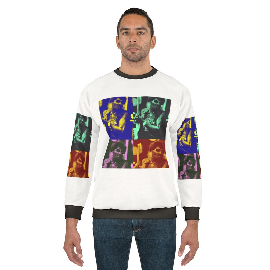 Albert Collins Blues Sweatshirt featuring the legendary blues musician and telecaster guitarist