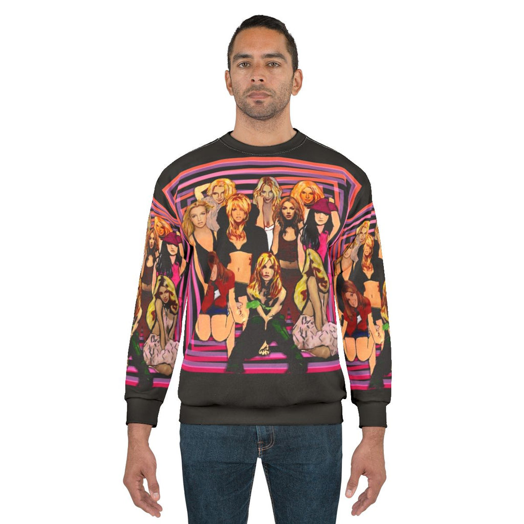 90s pop music album covers sweatshirt