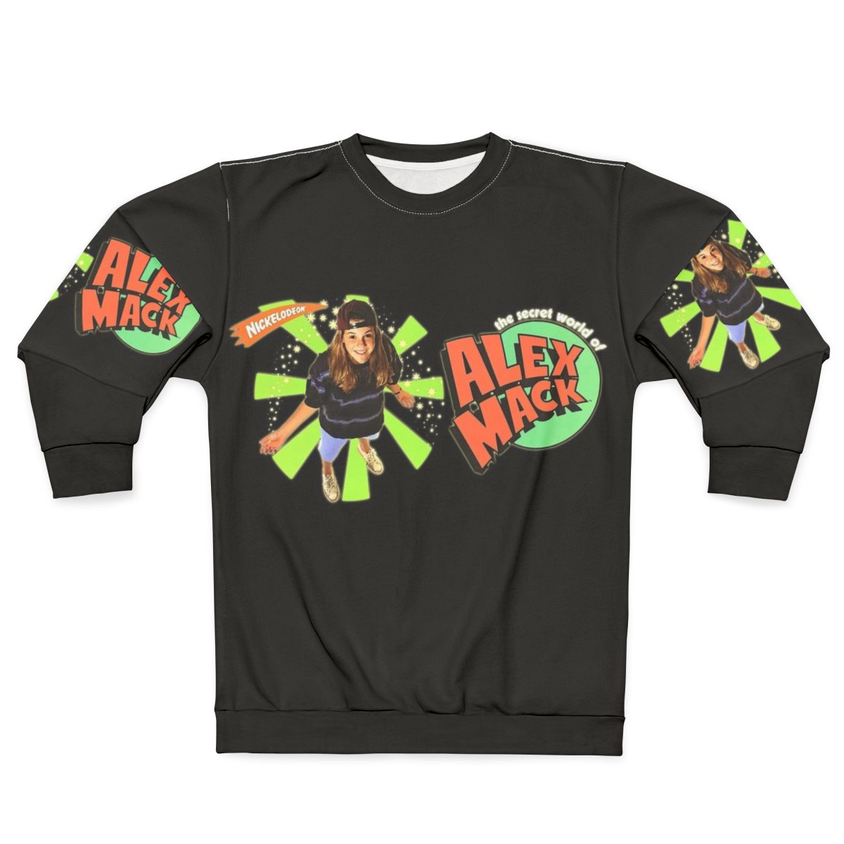 90s Nickelodeon Alex Mack Throwback Sweatshirt