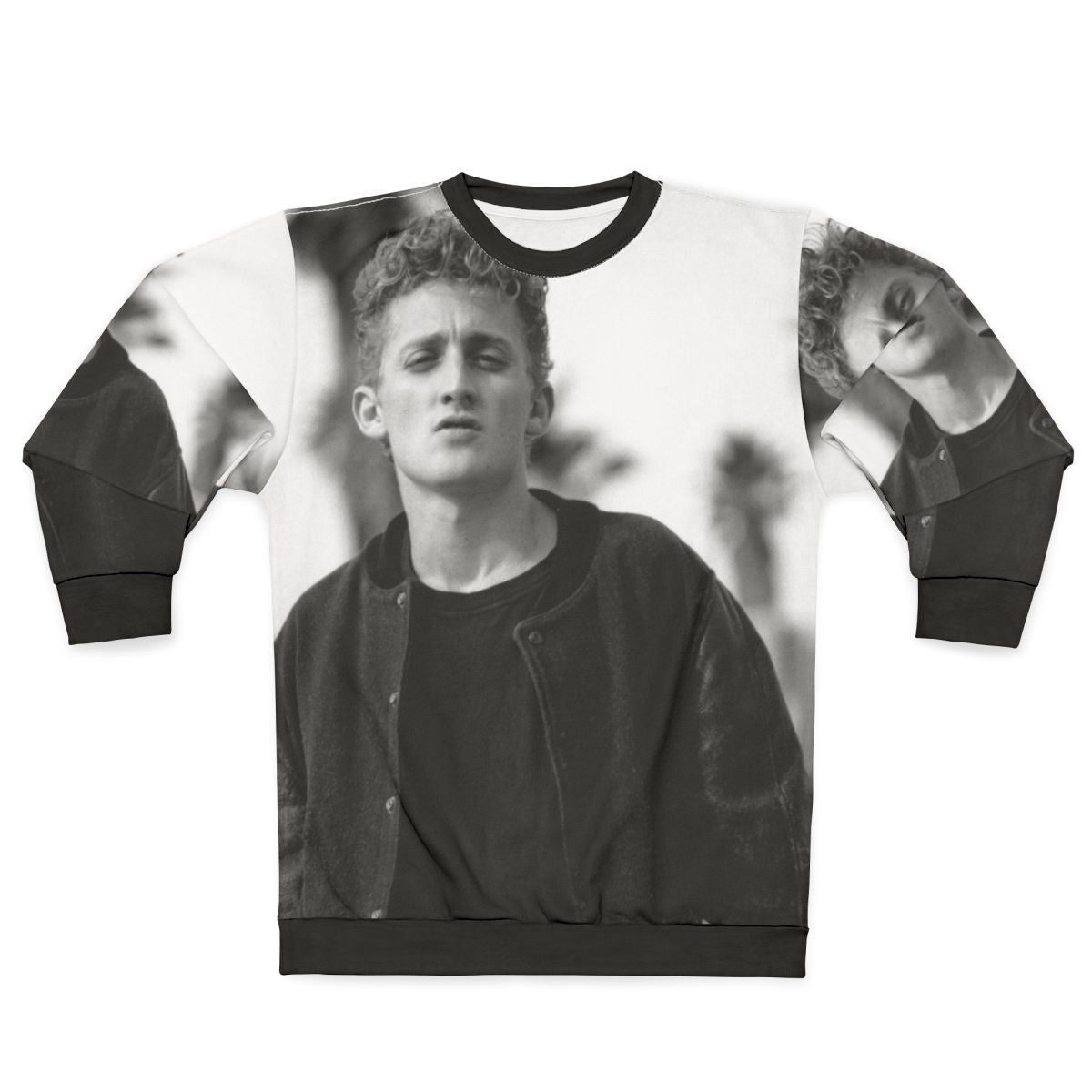 Alex Black and White Movie Star Sweatshirt