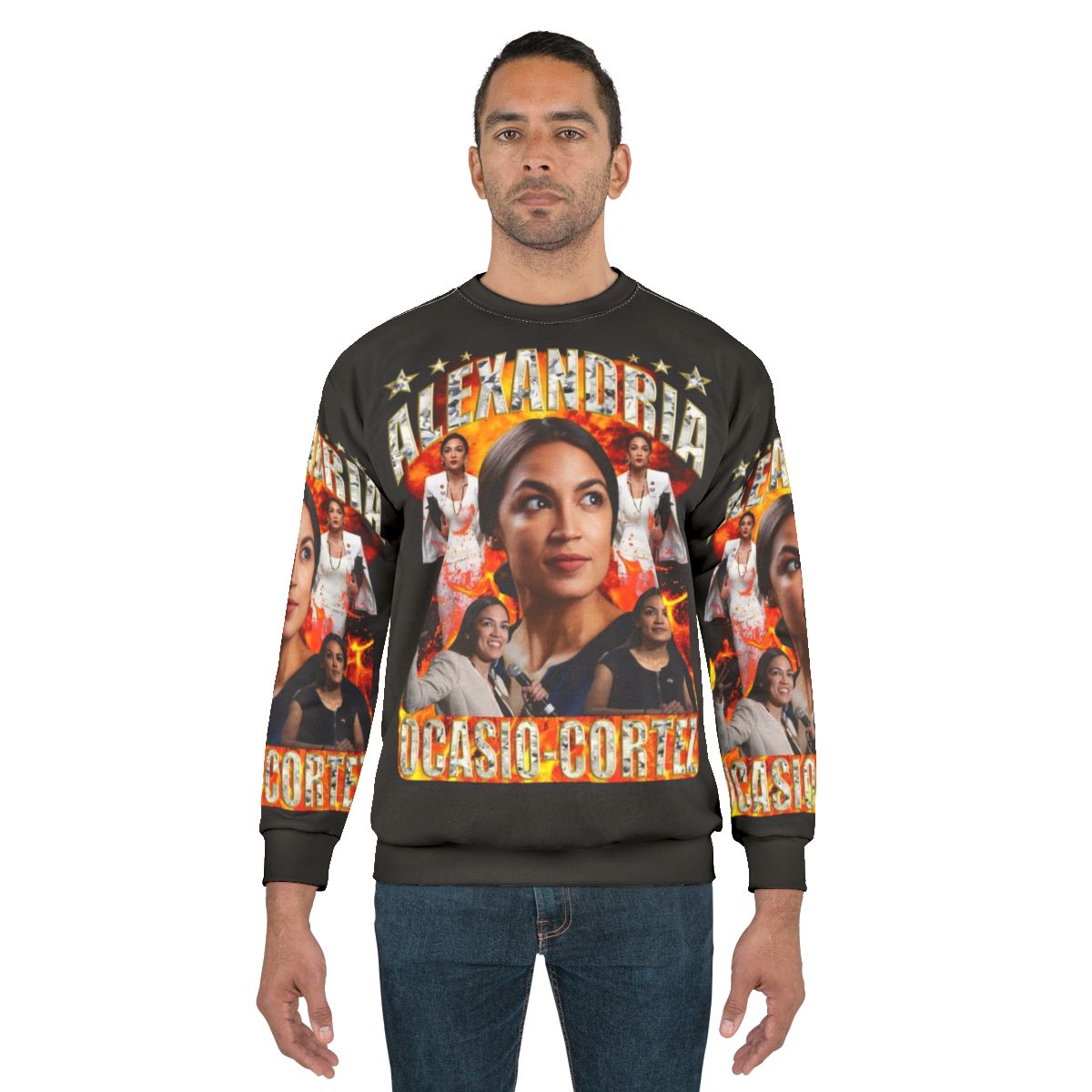 AOC Sweatshirt featuring Alexandria Ocasio Cortez