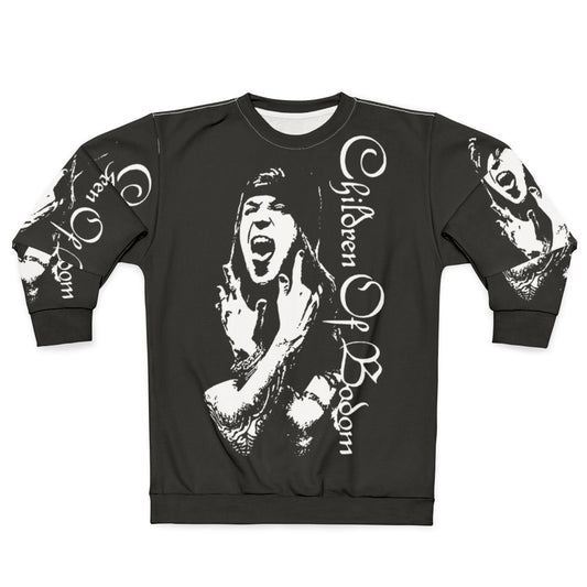 Alexi Laiho Children of Bodom Metal Band Sweatshirt