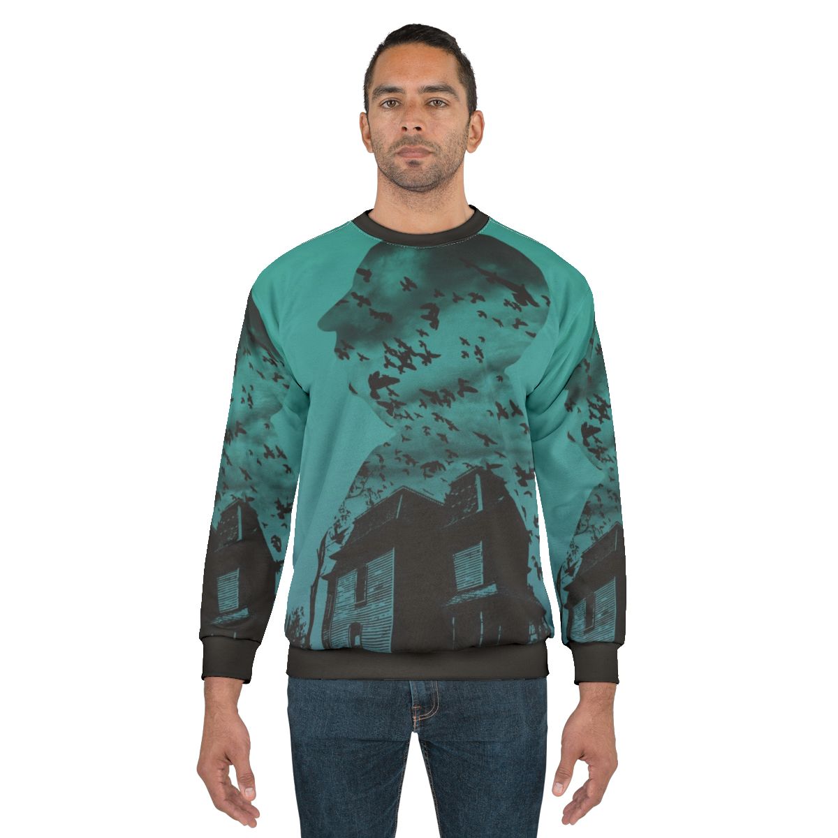 Alfred Hitchcock Psycho Gradient Sweatshirt