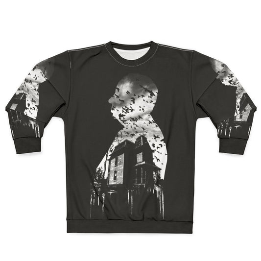 Alfred Hitchcock Inspired Collage Sweatshirt
