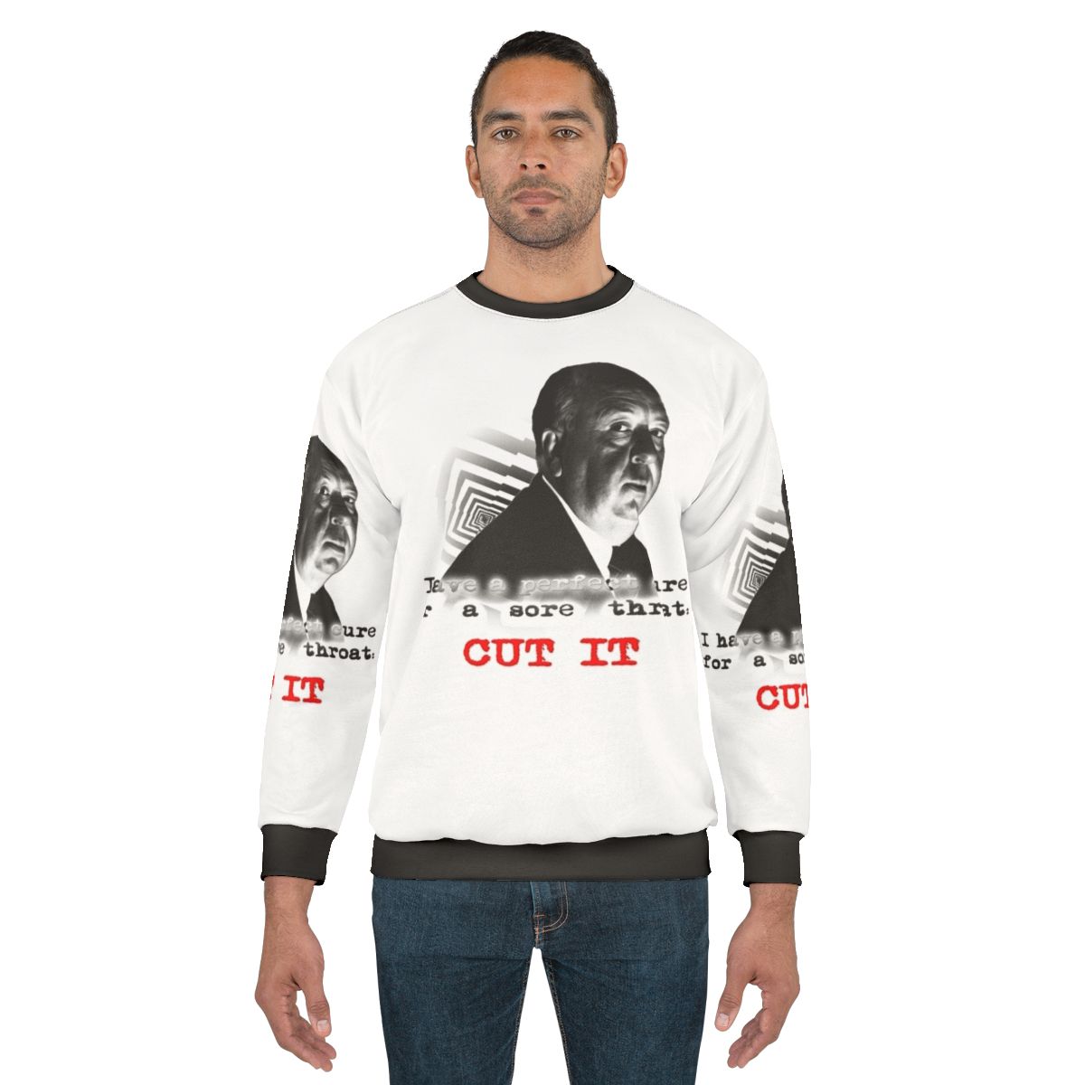Alfred Hitchcock Cut It Sweatshirt