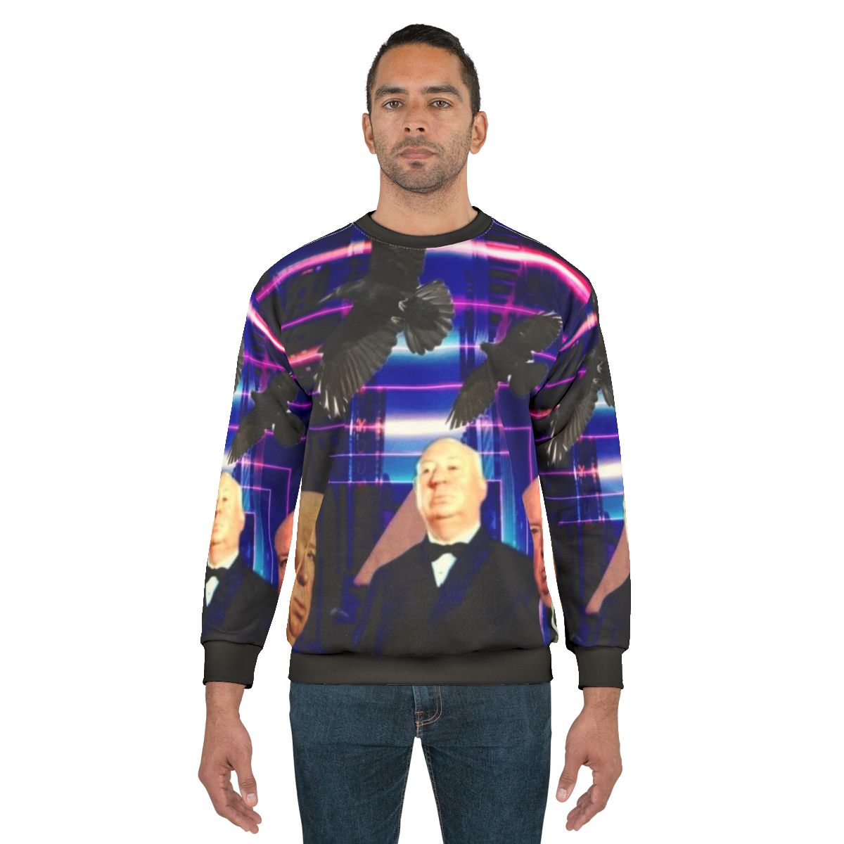 Alfred Hitchcock Fan Art Sweatshirt
