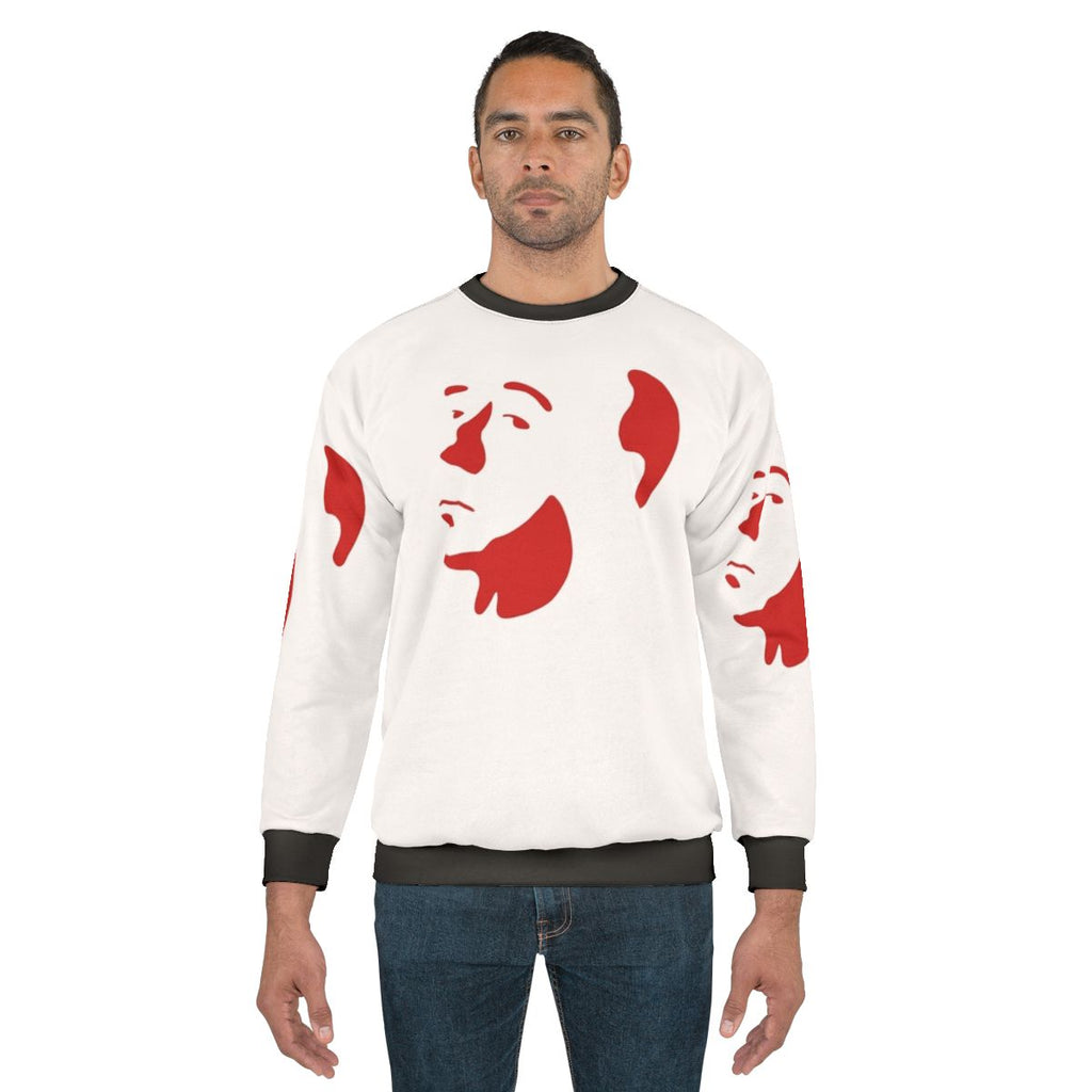Alfred Hitchcock inspired fan art sweatshirt