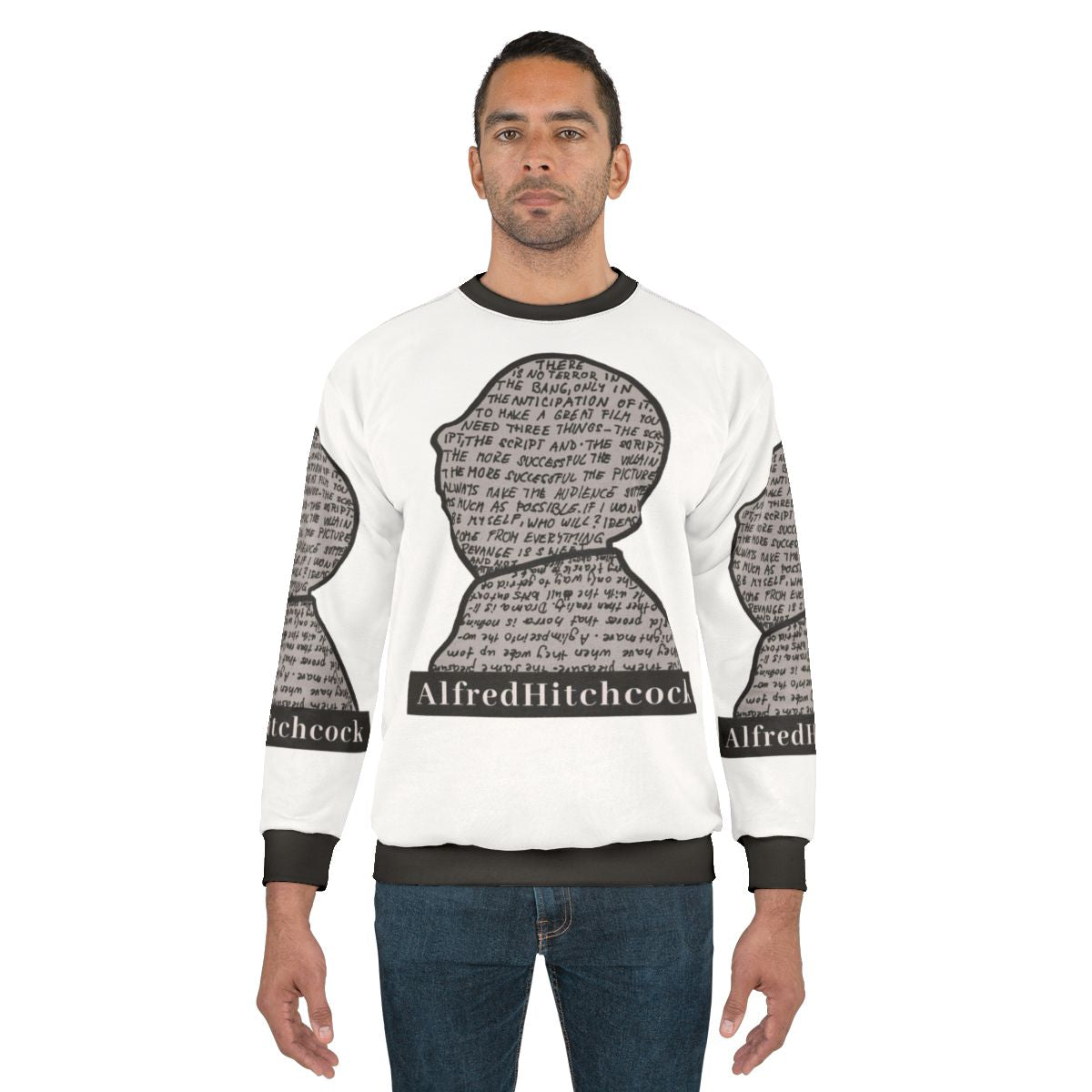 Alfred Hitchcock Grey Sweatshirt