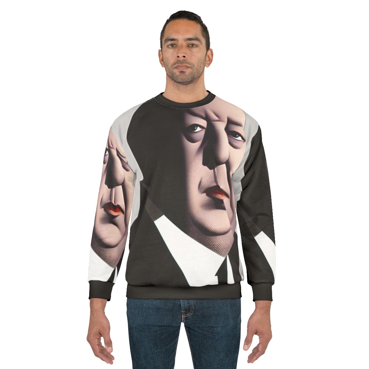 Alfred Hitchcock Portrait Sweatshirt
