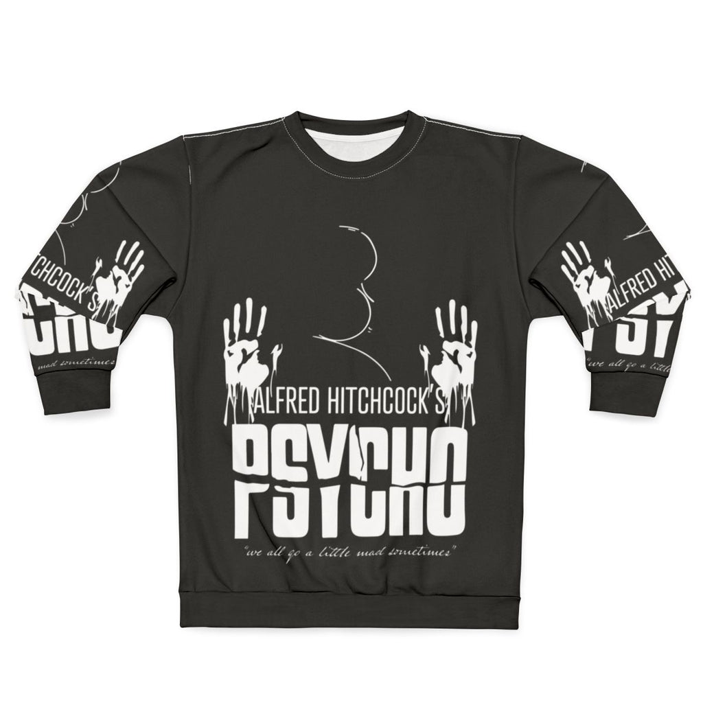 Alfred Hitchcock Psycho Vintage Black and White Sweatshirt